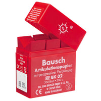 BK 1001 Red Artikulationspapier 200 µ Bausch - 300 -Blattbox