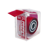 Bk21 Artice-Fol Pipter a Red Metallic 8µ Red Bausch 22 mm.