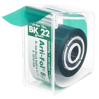 BK22 Arti-Fol Papier à articuler Métallic 8µ Vert 1 Face Rouleau 20 m.