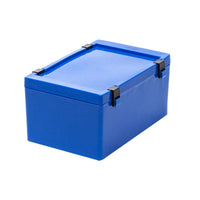 Caixa de transporte de laboratório azul speiko