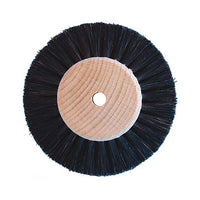 Polish brushes 4 rows 80 mm Wood core - Polish resin metals 12U