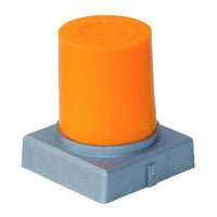 Schuler orange inert wax - flexible wax for modeling base