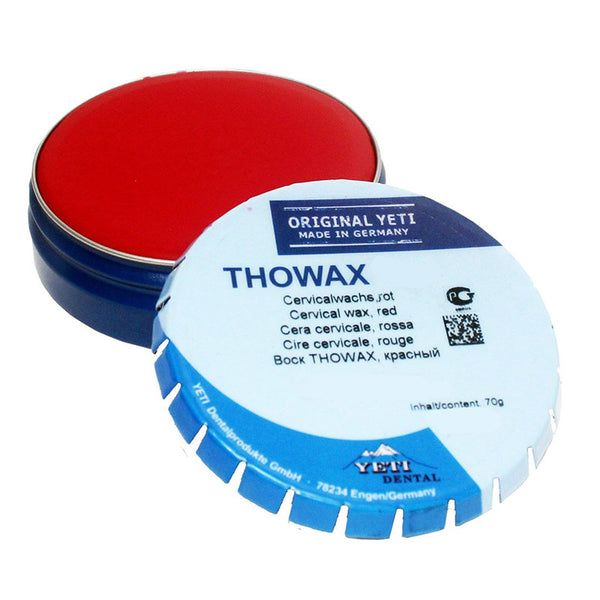 Cire Cervicale Thowax Yeti Rouge - Ajustage Précis des Bords Cervicaux