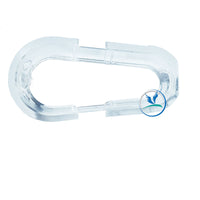 Cup cups with transparent dies for work with cup articulators