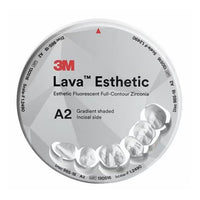 Zircony disc Lava Esthetic 98 x 14 mm.