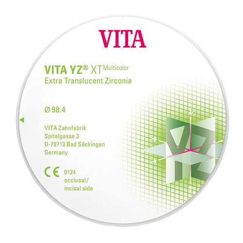 Disque Vita YZ XT Multicolor 98 x 22 mm - Translucide Facettes Bridges