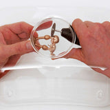 Mooring box with magnifying glass Contacts - Ideal Dental Cabinet Protection.