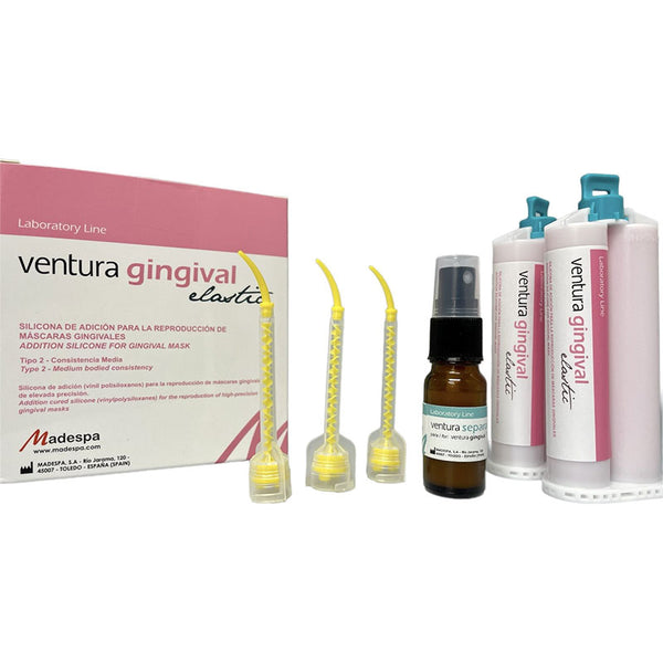 Ventura Gingival Silicone para modelar gengivas naturais falsas