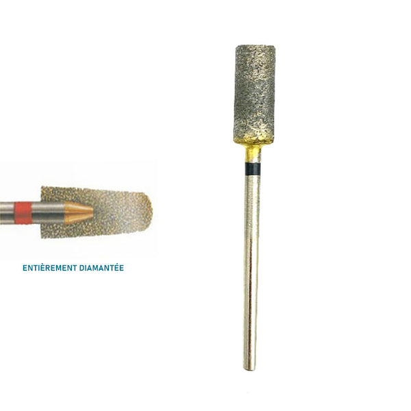 Cilindro plano de fresa de diamante grano grande completamente confuso 0.70.