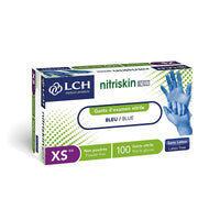 Non -powered nitrile examination gloves