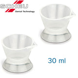 Resine di preparazione della tazza di miscela a becco di silicone 30 ml x 2