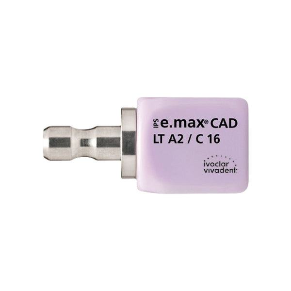 IPS E-Max CEREC CAD/INLAB LT FORMAT C16 Vitrocerámicos 5 bloques de habitaciones.