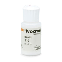 Dentine Ivocron Provisional Resin Pot 30 g für Kronen und Brücken.