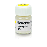 Resina provvisoria opaca ivocron per rinforzo in metallo della corona.