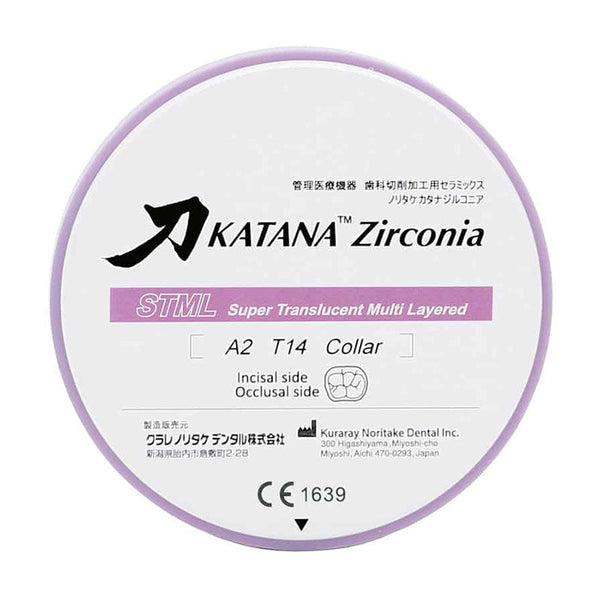 Katana Zirrcone Disc stml 98 x 18 mm. - Coronas de puentes posteriores