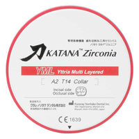 Katana Zirônia YML 98 x 14 mm Disco.