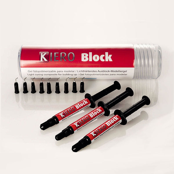 KIERO BLOCK Composite Espaceur Photo Rouge Fluide Réservoir Gouttière.