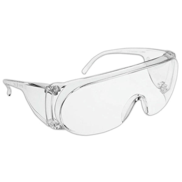 Gafas protectoras transparentes: visión total con visión