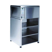Mestra in stainless steel cabinet