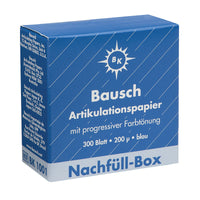 BK 1001 Blue articulate paper 200 µ Bausch - 300 -sheet box.