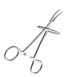 Pinze emostatiche curve con anello - Selfservante - Taglia 13 cm.