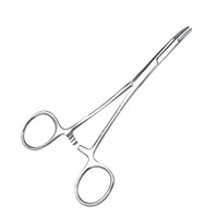 Right or curve hemostatic pliers - Self -serving - size 12.5 cm.