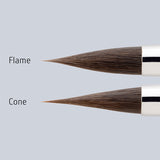 Lay ceramic brush: EVO art n ° 2 contains new synthetic brush.