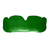 Protectores dentales Erkoflex Color 2 o 4 mm de placa termoflex de color verde oscuro.