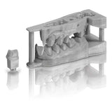 Resina de impressão 3D de modelos completos ou ocos de impressões digitais dentárias