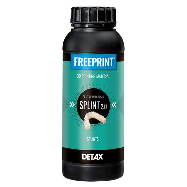 Freeprint 2.0 Detax splint resin - Transparent gutters print