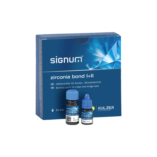 Botella de Signnum de Zirconia Bond - Primer collage - Circón y compuesto