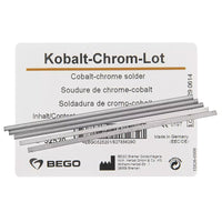 KROM-LOT Well per Chrome-Coblat Bego-Temperature in lega 1150 ° C.