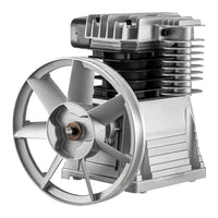 Aluminum pulley aluminum compressor head