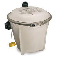 Decantation tank with lid and drain bag - Capacity 19 liters - Mestra.